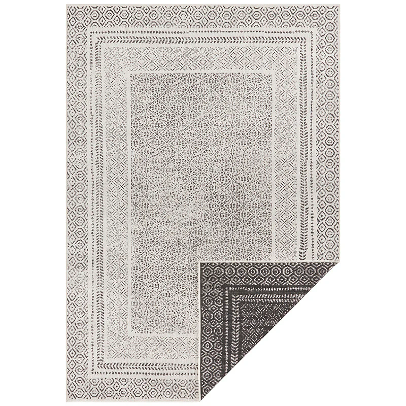 Dubbelzijdig Buitenkleed Victoria - Zwart - Image 2