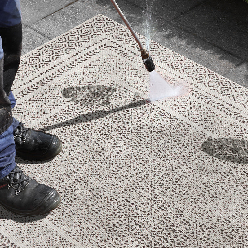 Dubbelzijdig Buitenkleed Victoria - Zwart - Image 4