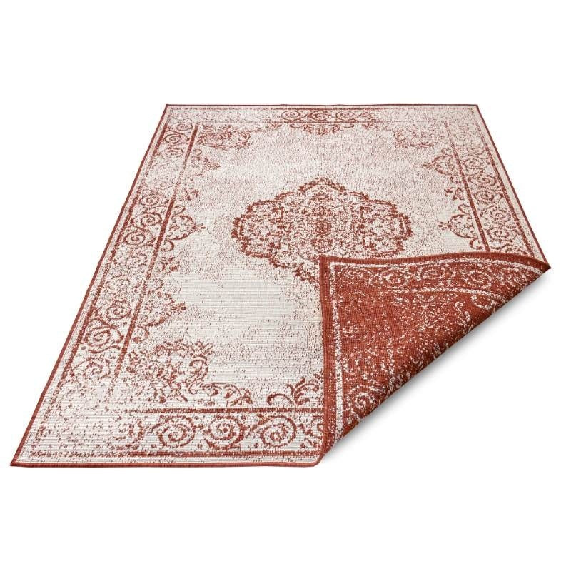 Dubbelzijdig Buitenkleed Triomphe - Terra/Crème - Image 3