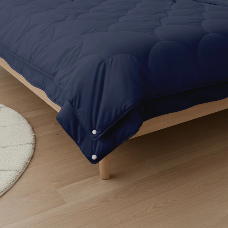 Easy Dekbed Zonder Overtrek - 4 Seizoenen - Navy - Image 4