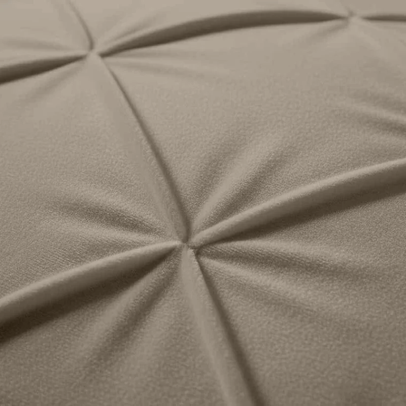 Easy Dekbed Diamond Pintuck - Licht Taupe - Image 4