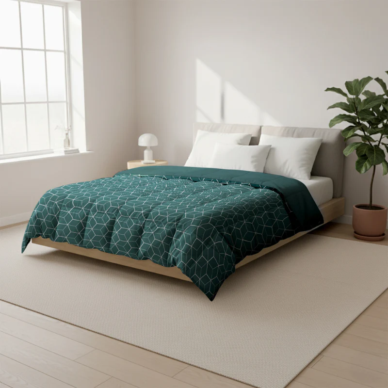 Easy Dekbed Zonder Overtrek - Endless Hexagons - Image 7