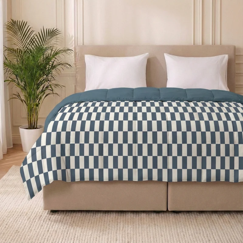 Easy Dekbed Zonder Overtrek - Pastel Rectangles - Image 2