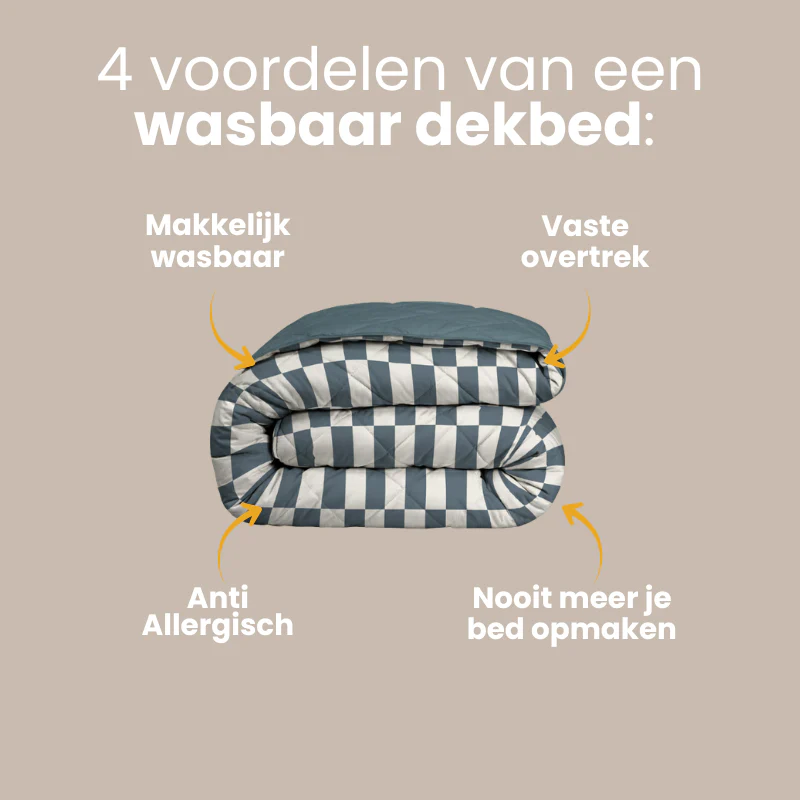 Easy Dekbed Zonder Overtrek - Pastel Rectangles - Image 8