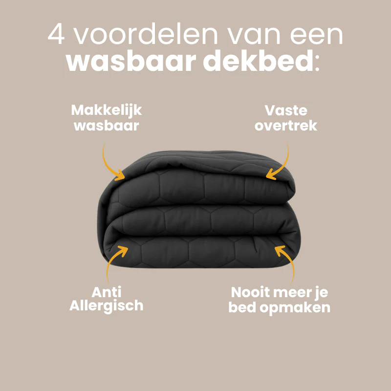 Easy Dekbed Zonder Overtrek - Antraciet - Image 3