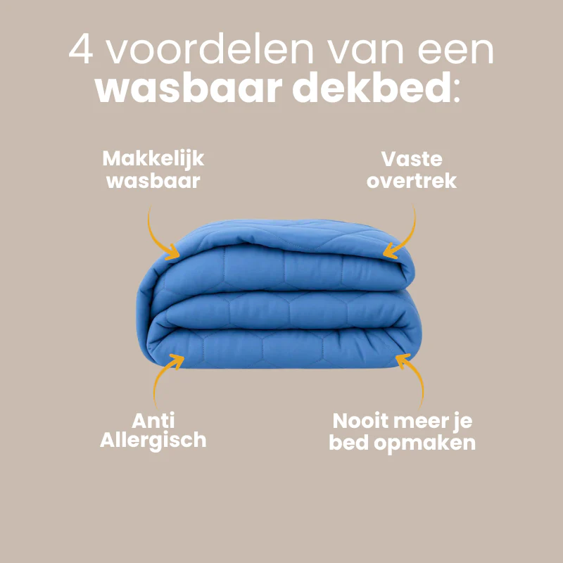 Easy Dekbed Zonder Overtrek - Blauw - Image 3
