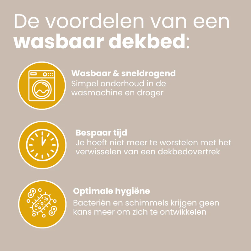 Easy Dekbed Zonder Overtrek - Mocha Mousse - Image 4
