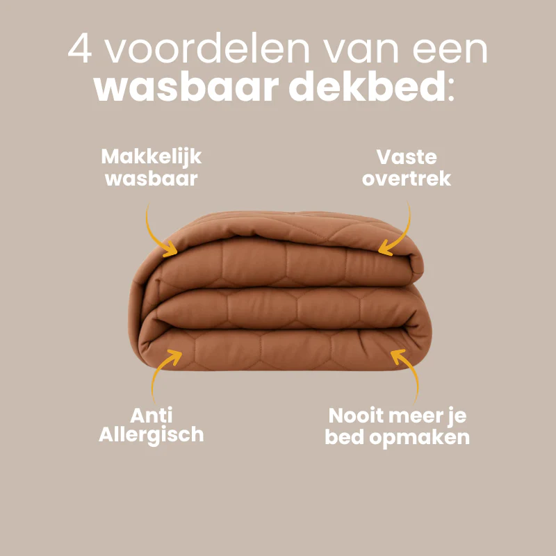 Easy Dekbed Zonder Overtrek - Mocha Mousse - Image 3