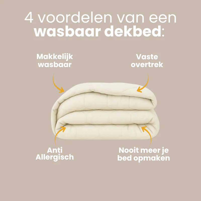 Easy Dekbed Zonder Overtrek - Off White - Image 3