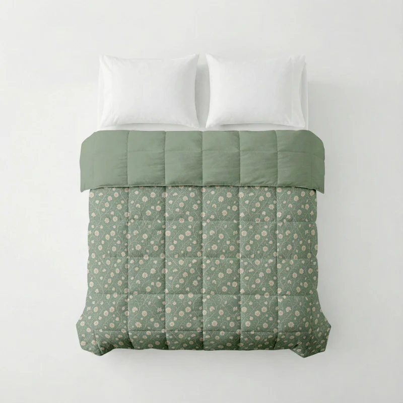 Easy Dekbed Zonder Overtrek - Traditional Flower - Image 3