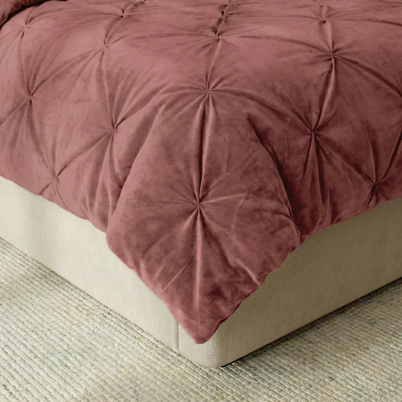 Easy Dekbed Diamond Pintuck - Roze - Image 3