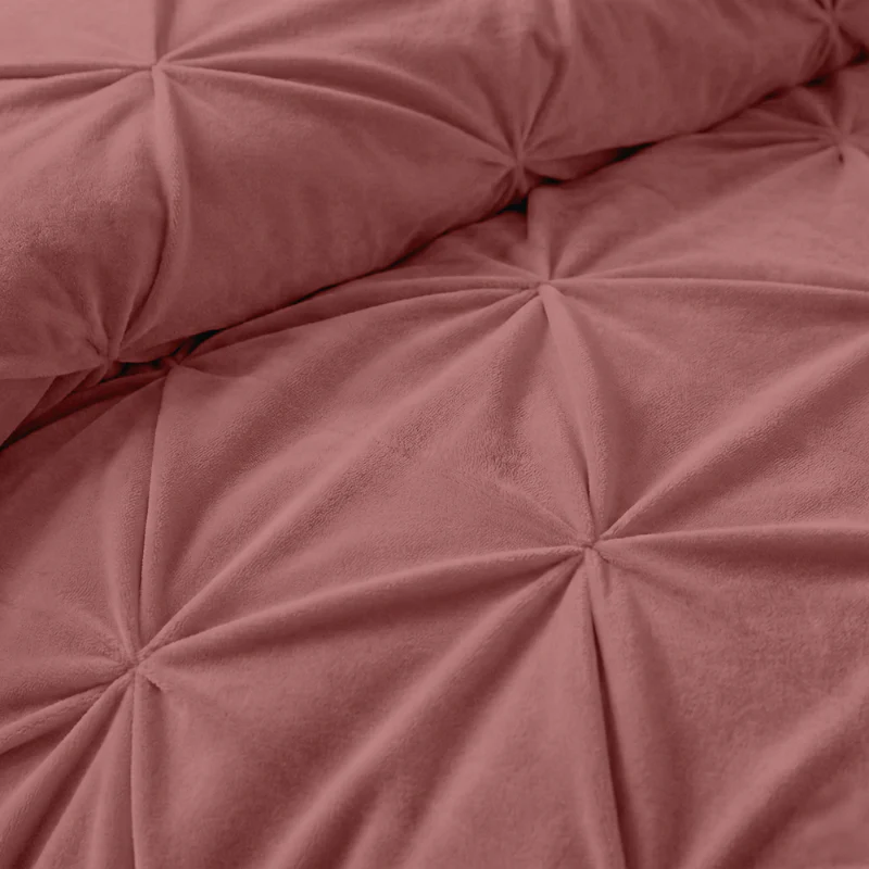 Easy Dekbed Diamond Pintuck - Roze - Image 6