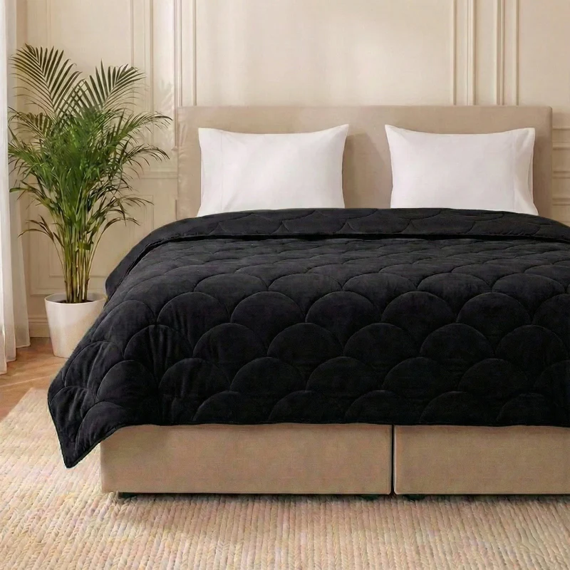 Easy Dekbed Zonder Overtrek - Velvet - Zwart - Image 2