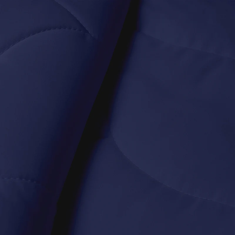 Easy Dekbed Zonder Overtrek Wave Uni - Navy - Image 7