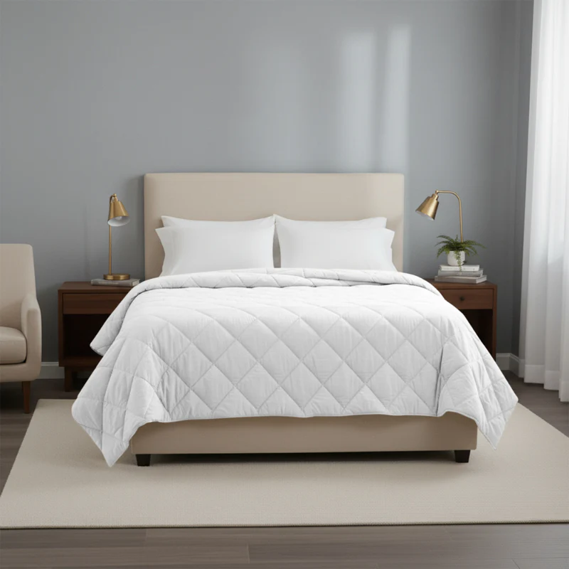 Easy Dekbed Zonder Overtrek - Percale Katoen - Wit - Image 5
