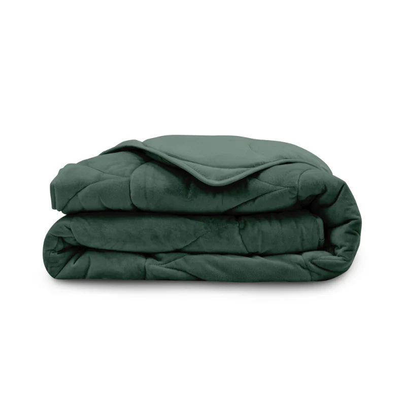 Easy Dekbed Zonder Overtrek - Velvet - Donkergroen - Image 2