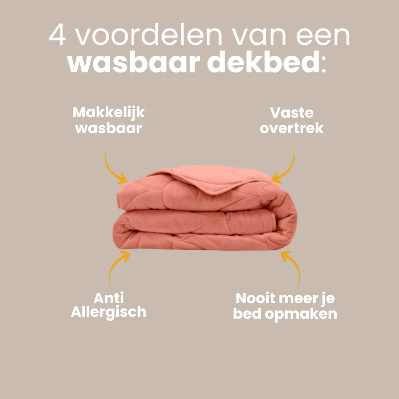 Easy Dekbed Zonder Overtrek - Velvet - Roze - Image 4