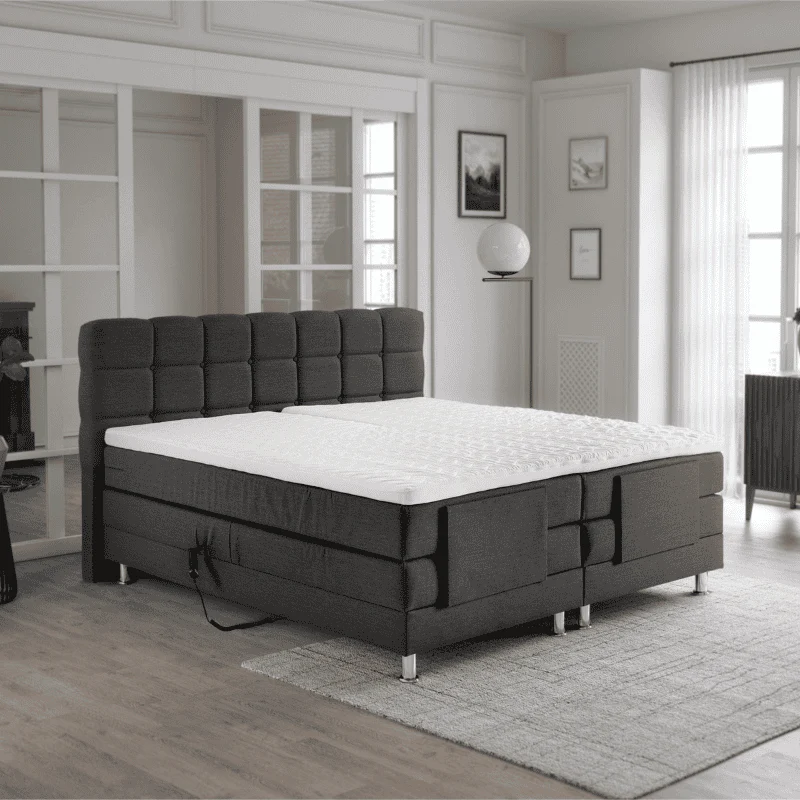 Elektrische Boxspring Arizona - Antraciet - Image 3