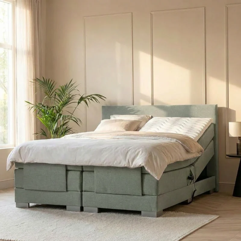 Elektrische Boxspring Julia - Groen - Image 3