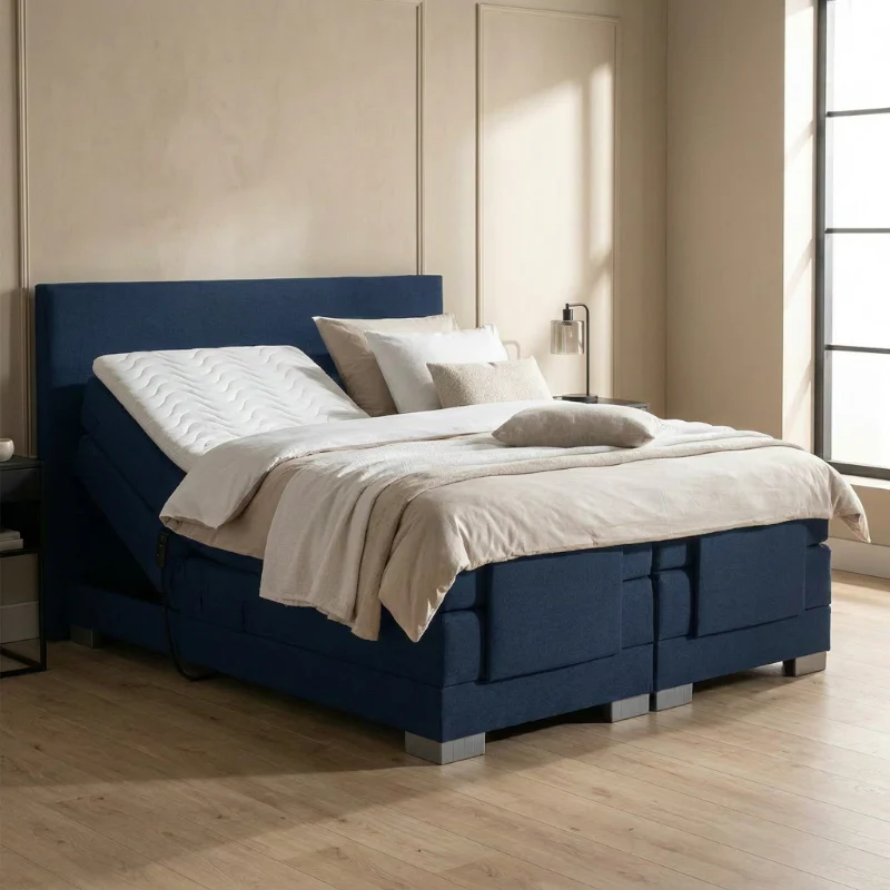 Elektrische Boxspring Julia - Navy - Image 2