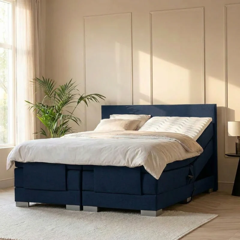 Elektrische Boxspring Julia - Navy - Image 3