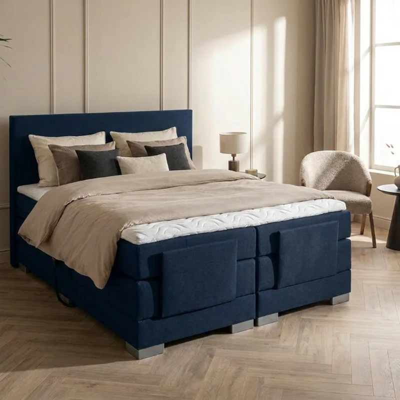 Elektrische Boxspring Julia - Navy - Image 4