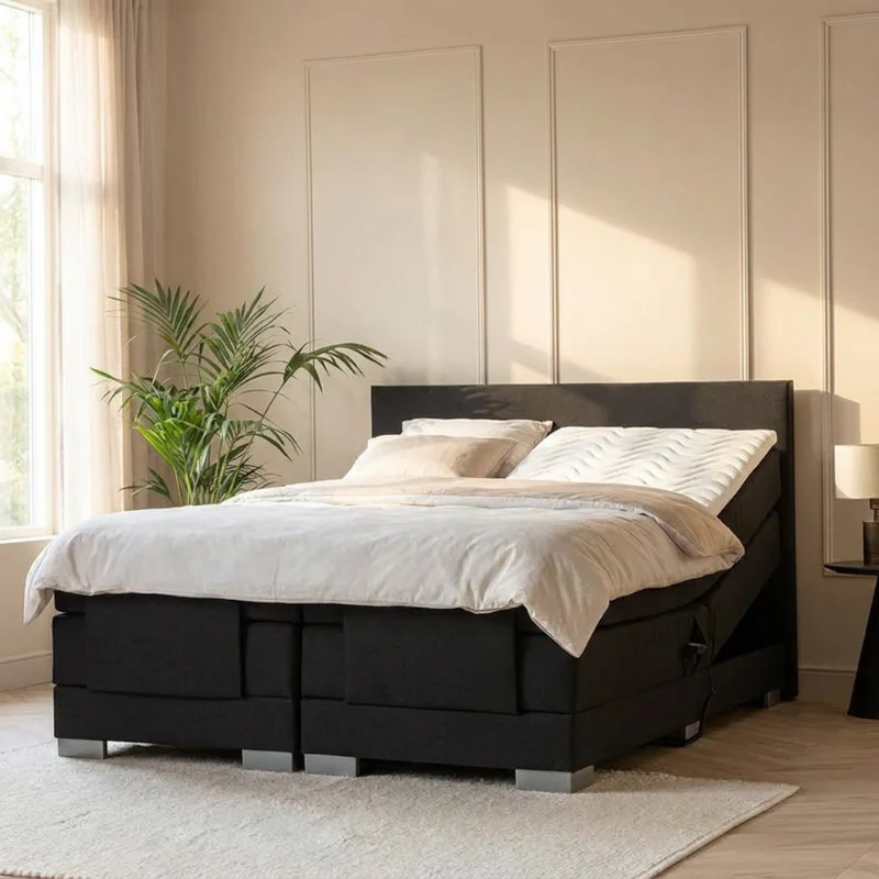 Elektrische Boxspring Julia - Zwart - Image 4