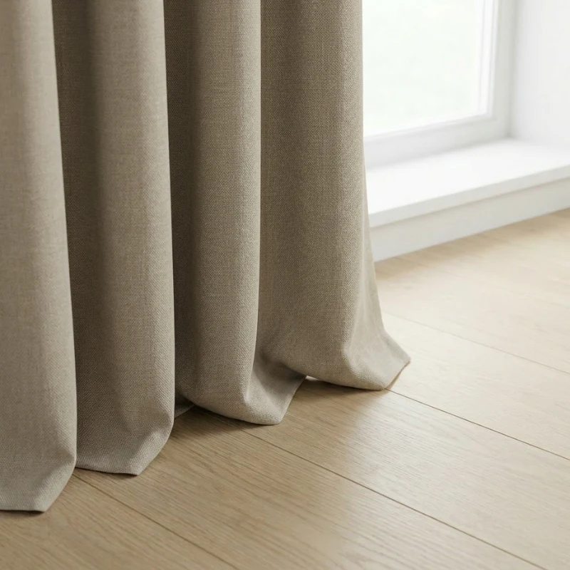 Gordijnen 100% Verduisterend - Ringen - Beige - Image 4