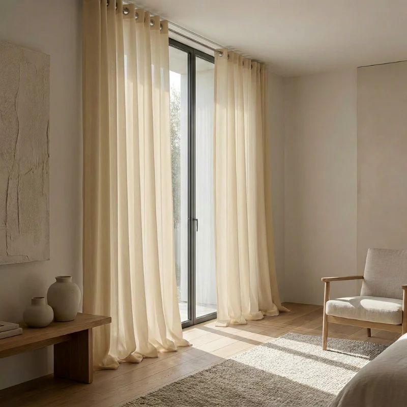 Gordijnen In Between - Ringen - Beige - Image 7