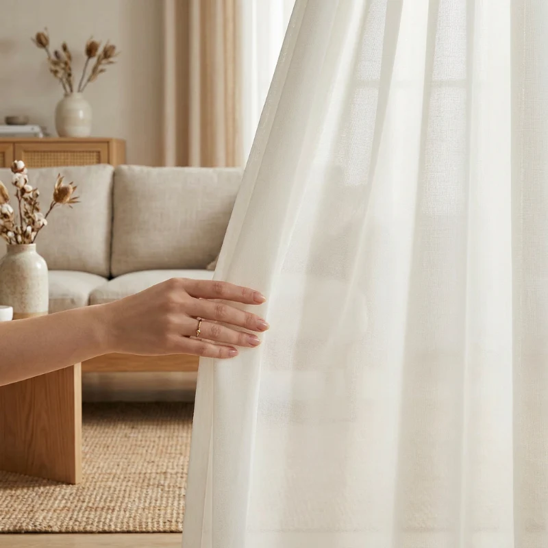 Gordijnen In Between - Ringen - Off White - Image 10