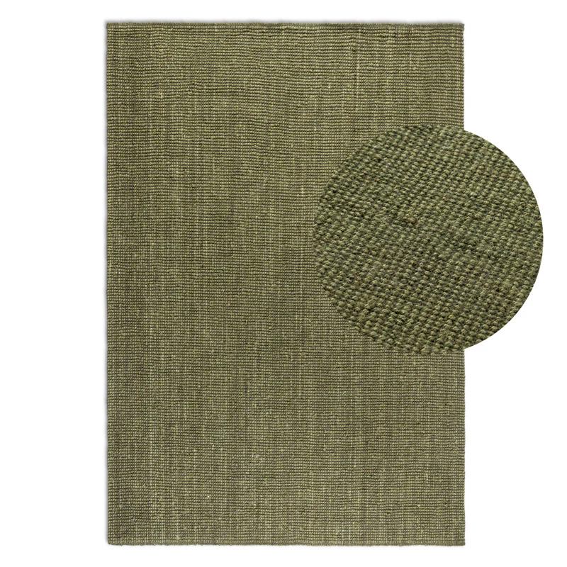 Handgeweven Jute Vloerkleed  - Groen - Image 8