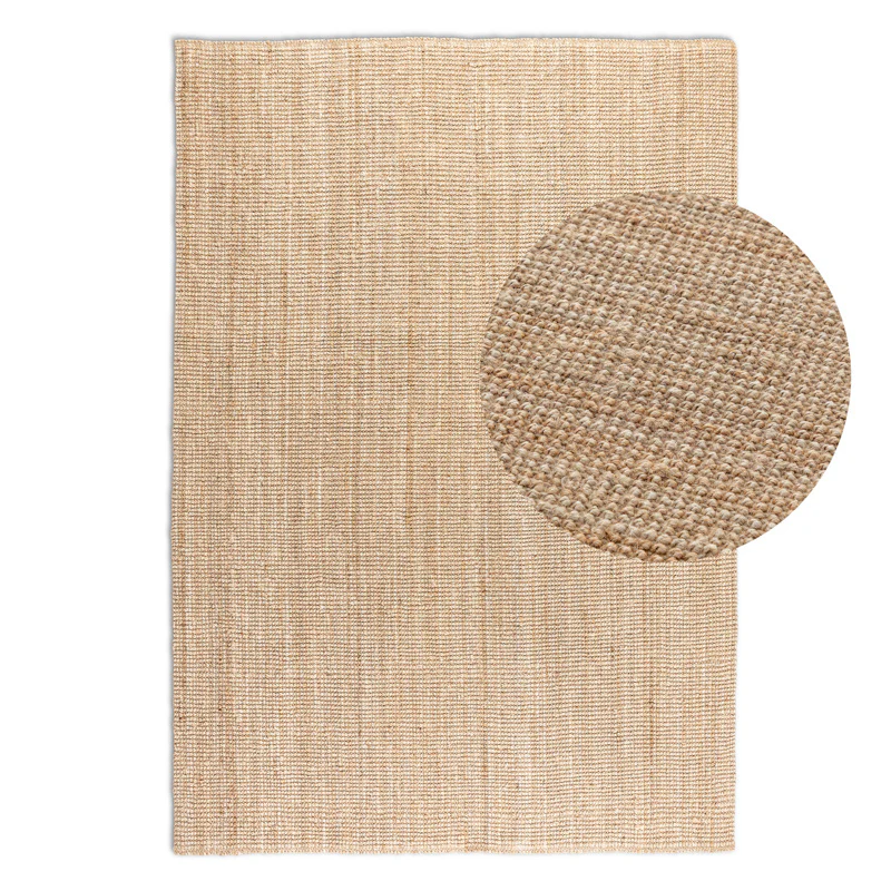 Handgeweven Jute Vloerkleed - Naturel - Image 8