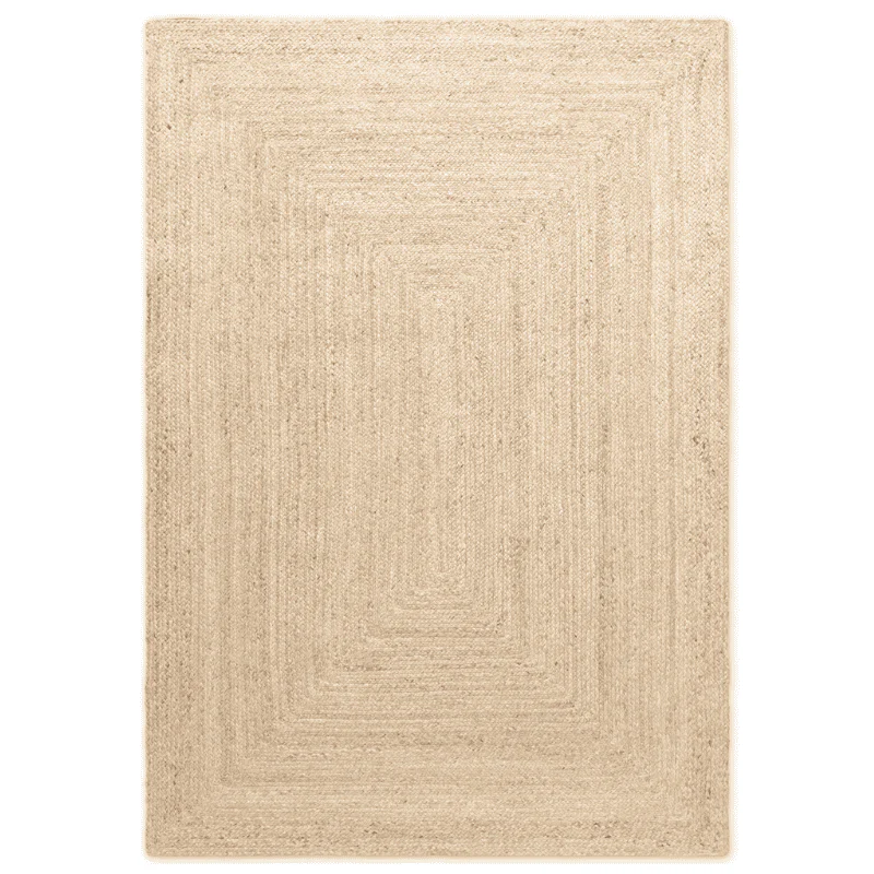 Handgeweven Jute Vloerkleed Sharmila - Crème - Image 2