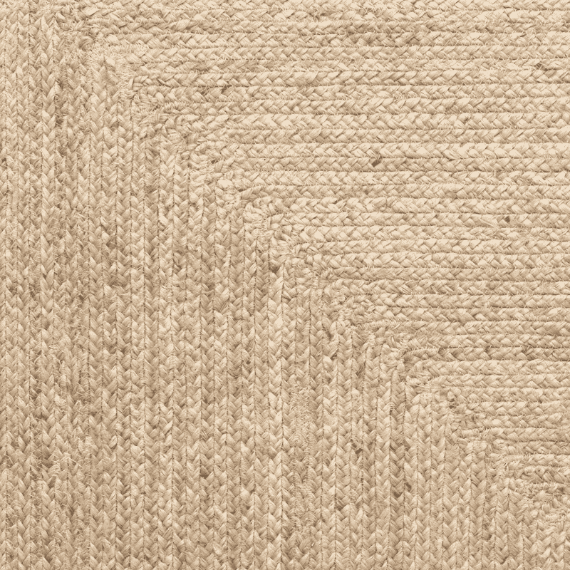 Handgeweven Jute Vloerkleed Sharmila - Crème - Image 6