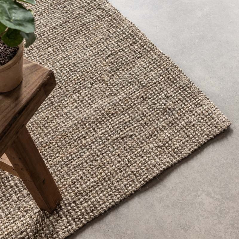 Handgeweven Jute Vloerkleed - Taupe - Image 4