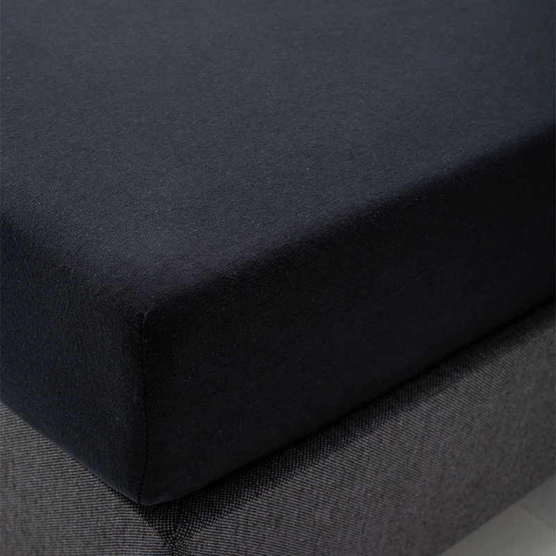 Hoeslaken - Katoen Jersey Stretch - Zwart - Image 3