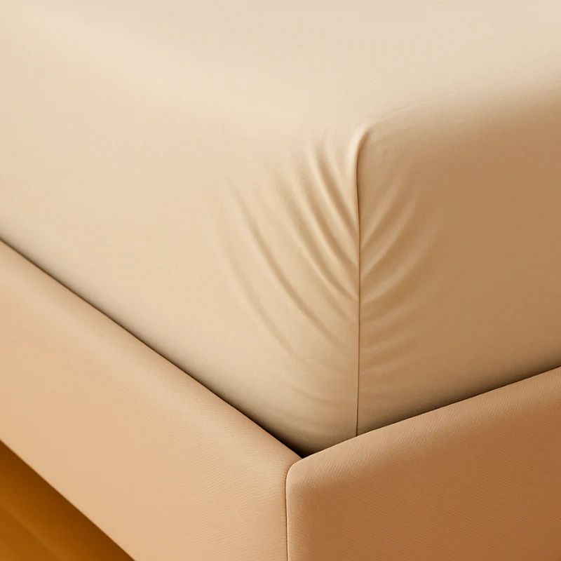 Hoeslaken - Katoen Dubbel Jersey - Crème - Image 3
