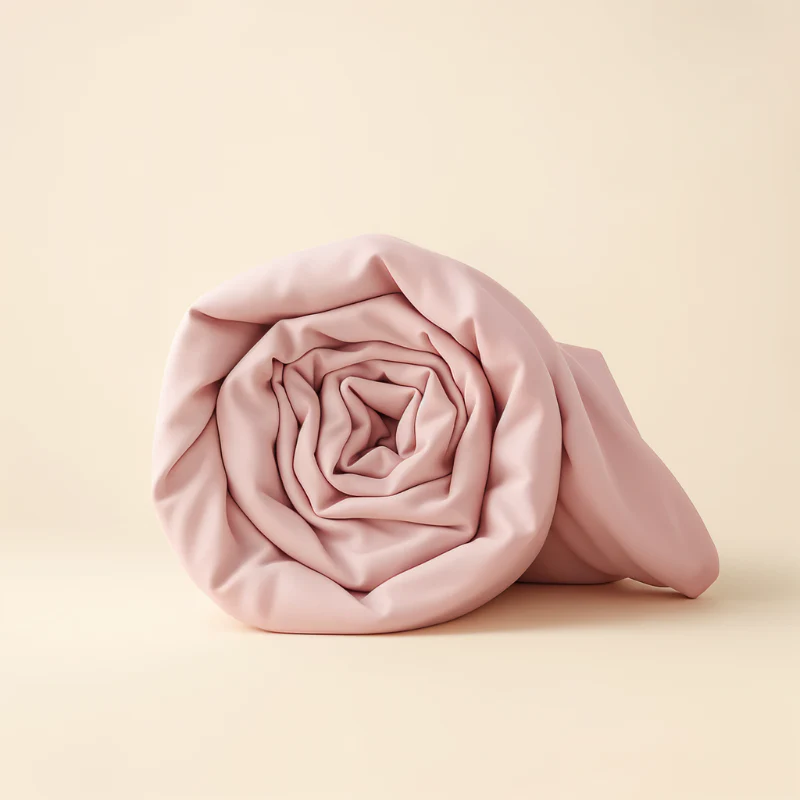 Hoeslaken - Katoen Flanel - Roze - Image 2