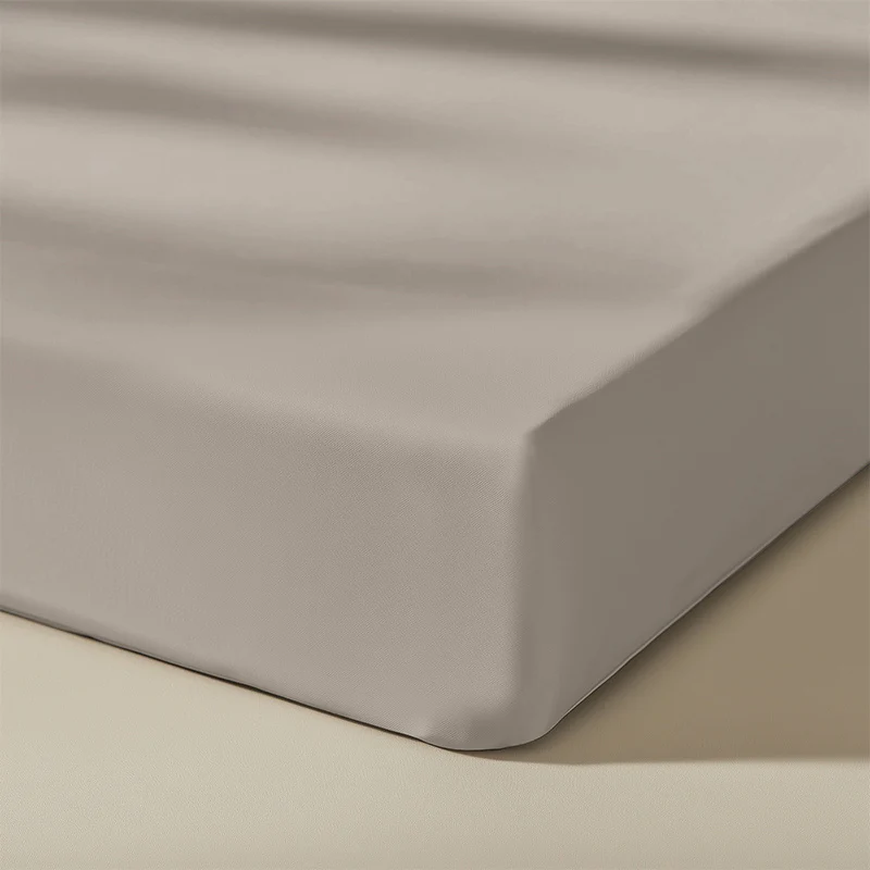 Topper Hoeslaken - Katoen Flanel - Taupe - Image 3