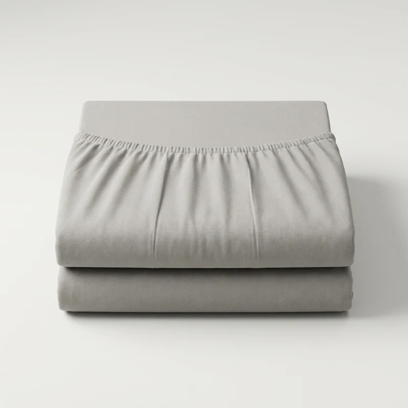 Hoeslaken Katoen - Jersey Stretch - Taupe - Image 4