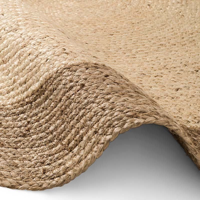 Jute Vloerkleed Jutta Rond - Bruin - Image 4