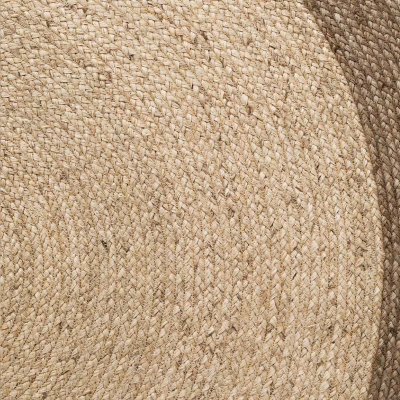 Jute Vloerkleed Jutta Rond - Bruin - Image 5