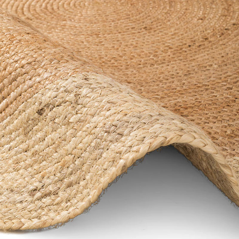 Jute Vloerkleed Jutta  Rond - Crème - Image 4