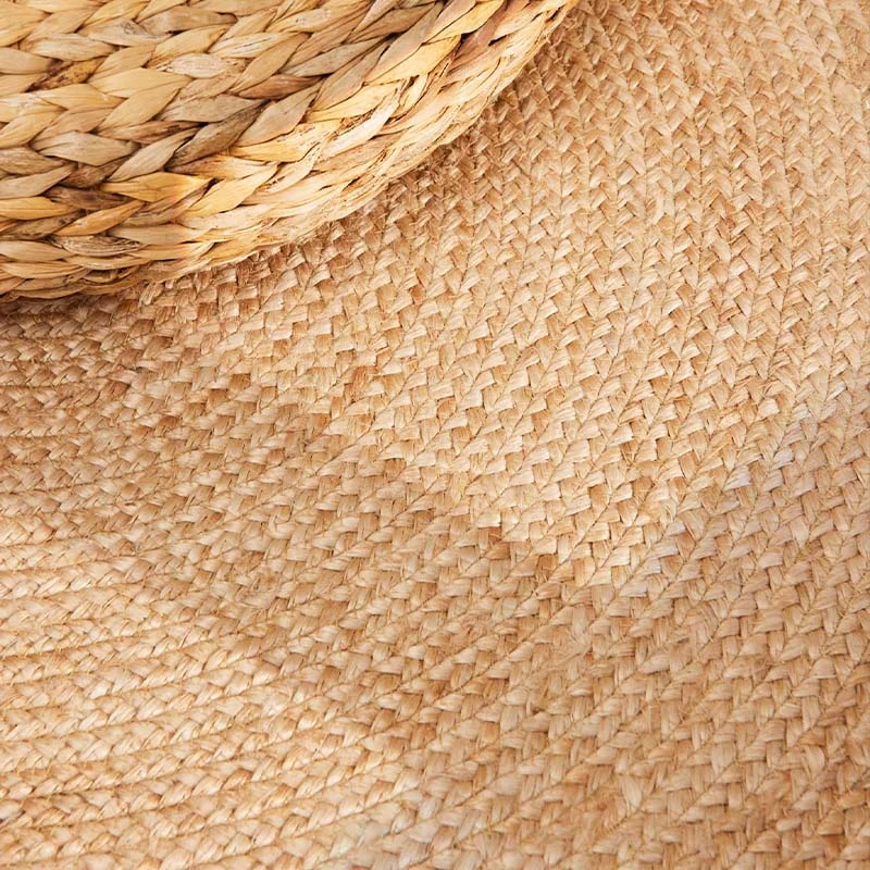 Jute Vloerkleed Jutta  Rond - Crème - Image 5