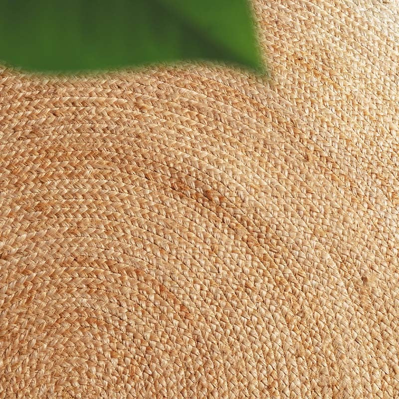 Jute Vloerkleed Jutta  Rond - Crème - Image 6
