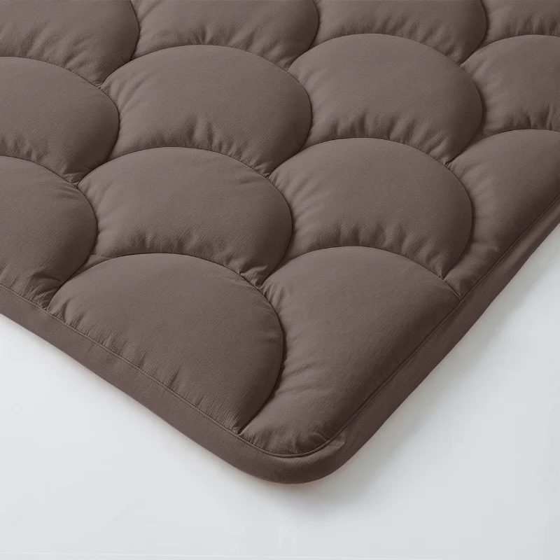 Lazy Dekbed Zonder Overtrek - Double Face - Bruin/Off White - Image 8