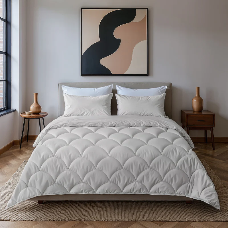 Lazy Dekbed Zonder Overtrek - Uni - Off White - Image 6