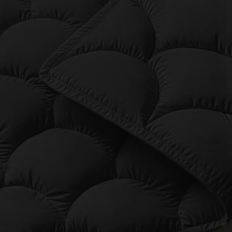 Lazy Dekbed Zonder Overtrek - Uni - Zwart - Image 8