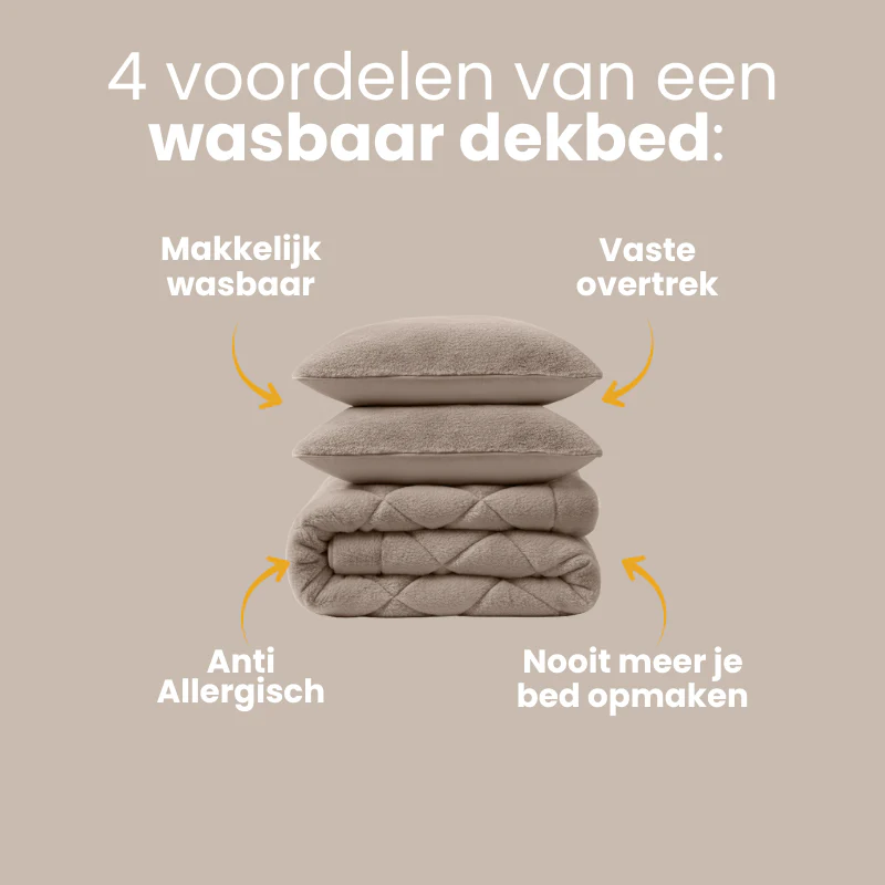 Lazy Dekbed Zonder Overtrek - Teddy Fur - Taupe - Image 12