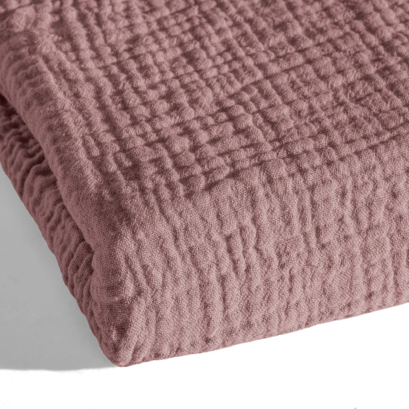 Lazy Dekbed Zonder Overtrek - Katoen Mousseline - Oud Roze - Image 7